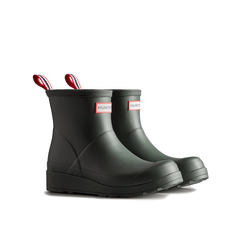 Hunter Women's Original Play Short Rain Boots Arctic Moss Green
