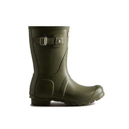 Hunter Women's Original Short Rain Boots Olive Leaf