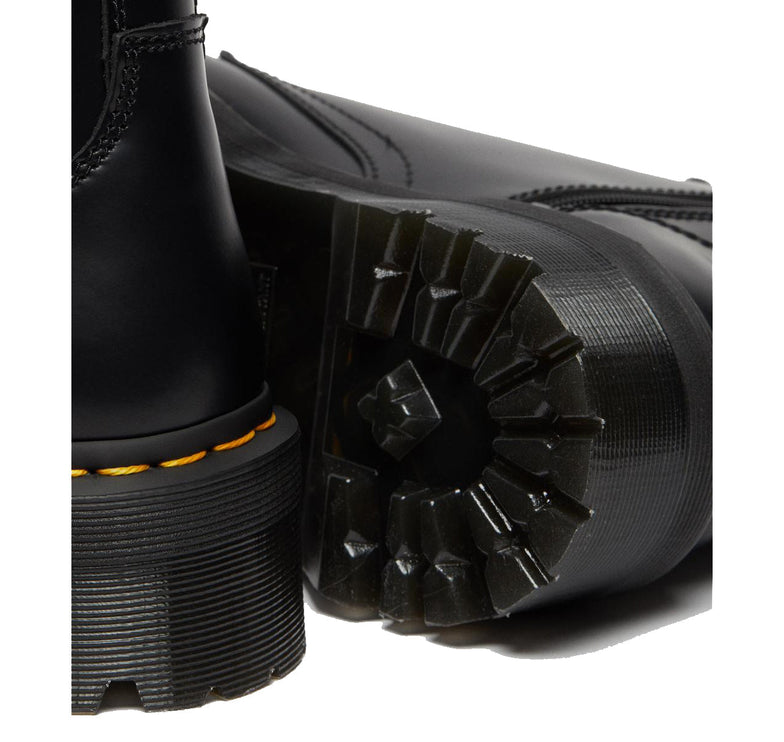 Dr. Martens Unisex Jadon Smooth Leather Platform Boots Black - Hızlı Teslimat