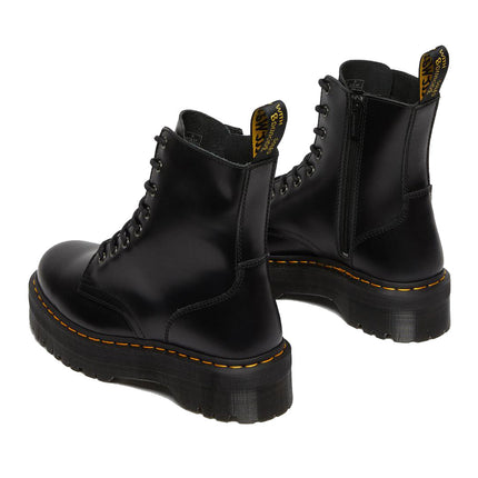 Dr. Martens Unisex Jadon Smooth Leather Platform Boots Black - Hızlı Teslimat