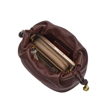Coach Women's Faye Mini Drawstring Bag Gold/Maple