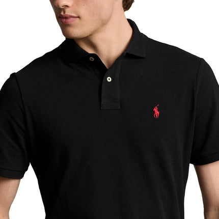 Polo Ralph Lauren Men's The Iconic Mesh Polo Shirt Polo Black/Red