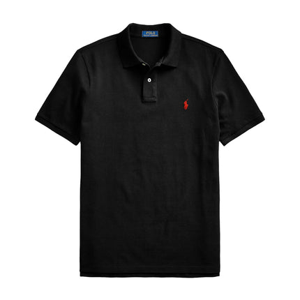 Polo Ralph Lauren Men's The Iconic Mesh Polo Shirt Polo Black/Red