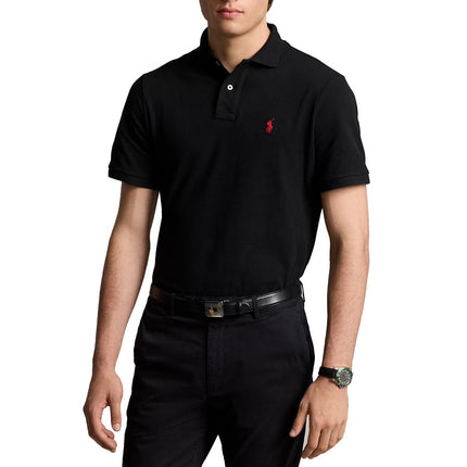 Polo Ralph Lauren Men's The Iconic Mesh Polo Shirt Polo Black/Red