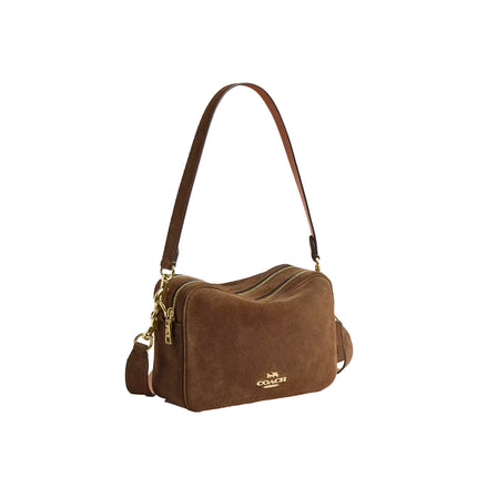 Coach Women's Carey Crossbody Bag Gold/Cedar