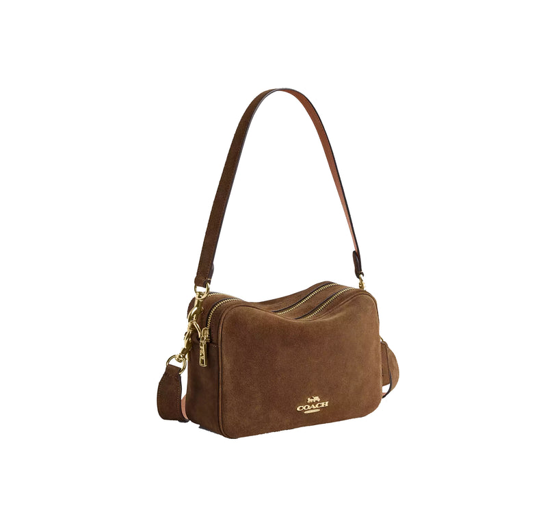 Coach Women's Carey Crossbody Bag Gold/Cedar