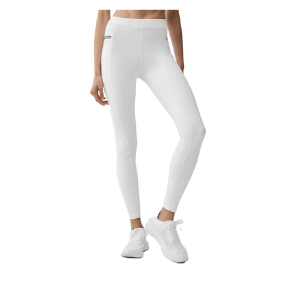 alo Women's Airbrush High-Waist Fast Track Legging White/Black