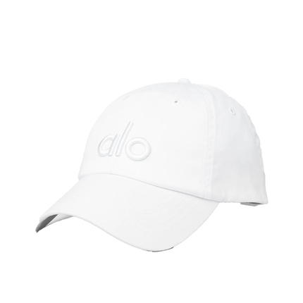 alo Unisex Off-Duty Cap - Bright White/White