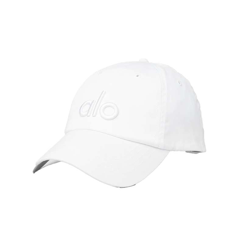alo Unisex Off-Duty Cap - Bright White/White