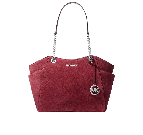 Michael Kors Women's Jet Set Travel Large Tote Bag Maroon