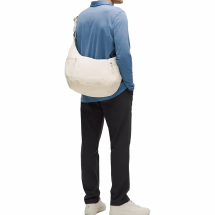 lululemon Unisex Large Slouchy Sling Bag 13L Light Ivory