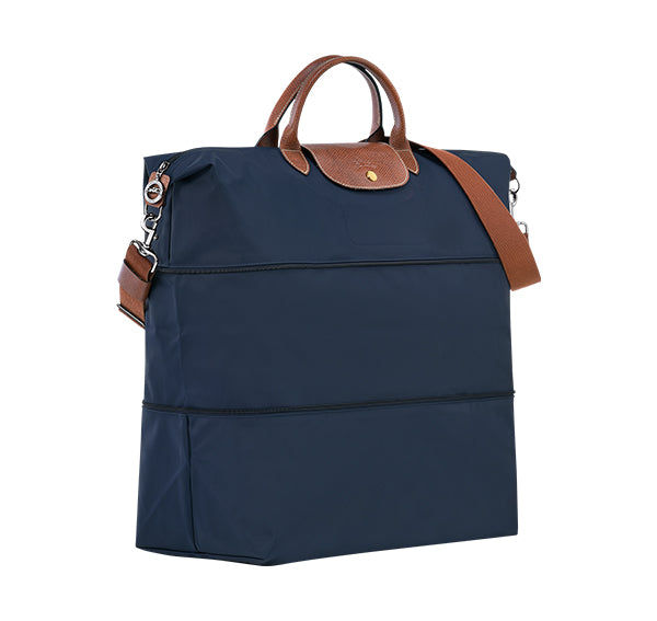 Longchamp Women's Le Pliage Original Travel Bag Expandable Navy