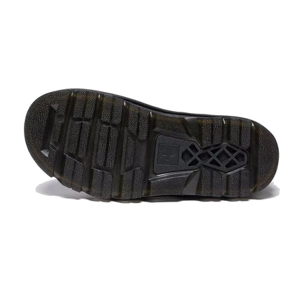 Dr. Martens Unisex Zebzag Laceless Slip On Leather Boots Black