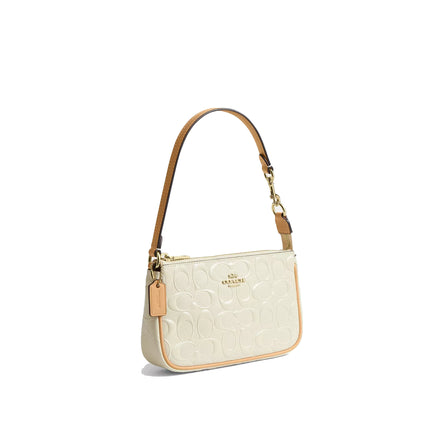 Coach Women's Nolita 19 In Signature Leather With Charms Gold/Light Lemon