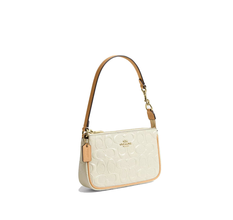 Coach Women's Nolita 19 In Signature Leather With Charms Gold/Light Lemon