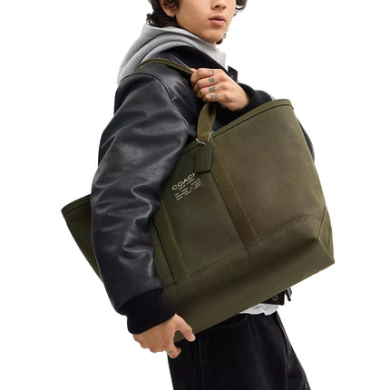 Coach Unisex Utility Tote Olive