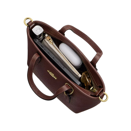 Coach Women's City Mini Tote Bag Gold/Maple