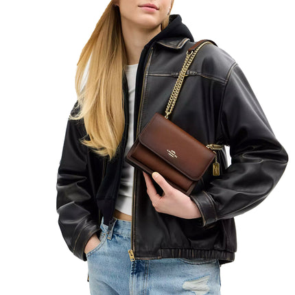 Coach Women's Mini Klare Crossbody Bag Gold/Redwood