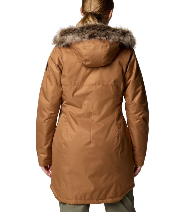 Columbia Women's Suttle Mountain Long Insulated Jacket Camel Brown