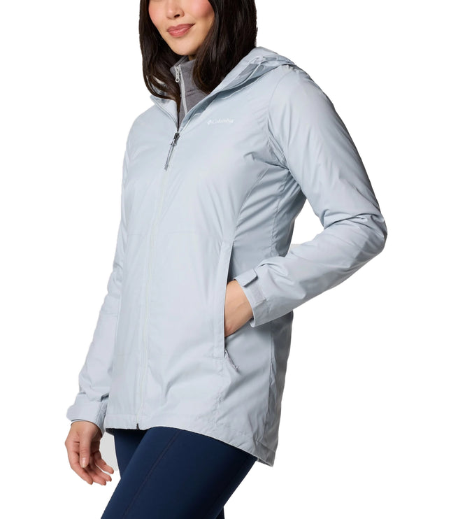 Columbia Women's Switchback II Lined Long Jacket Cirrus Grey