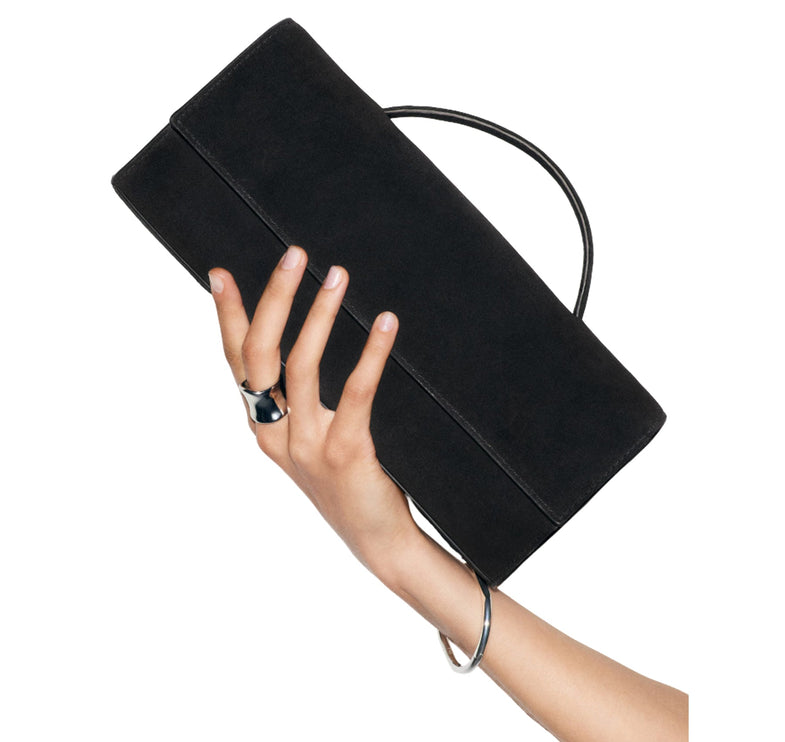 COS Women's Gallery Clutch Bag Black