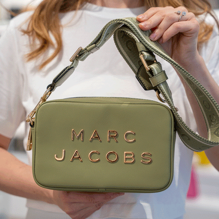 Marc Jacobs Women's Flash Leather Crossbody Bag Green