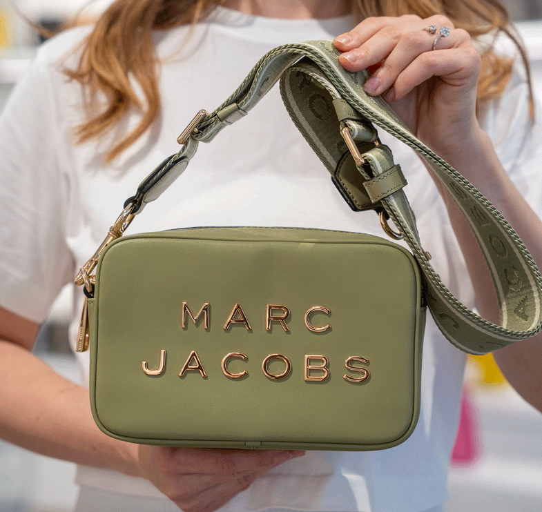 Marc Jacobs Women's Flash Leather Crossbody Bag Green