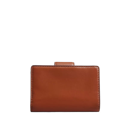 Coach Women's Medium Corner Zip Wallet Gold/Cinnamon