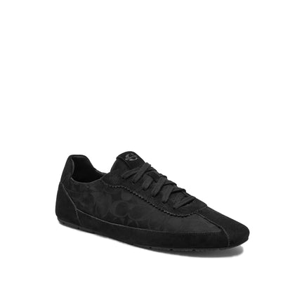 Coach Men's Soft Sneaker In Signature Nylon Black