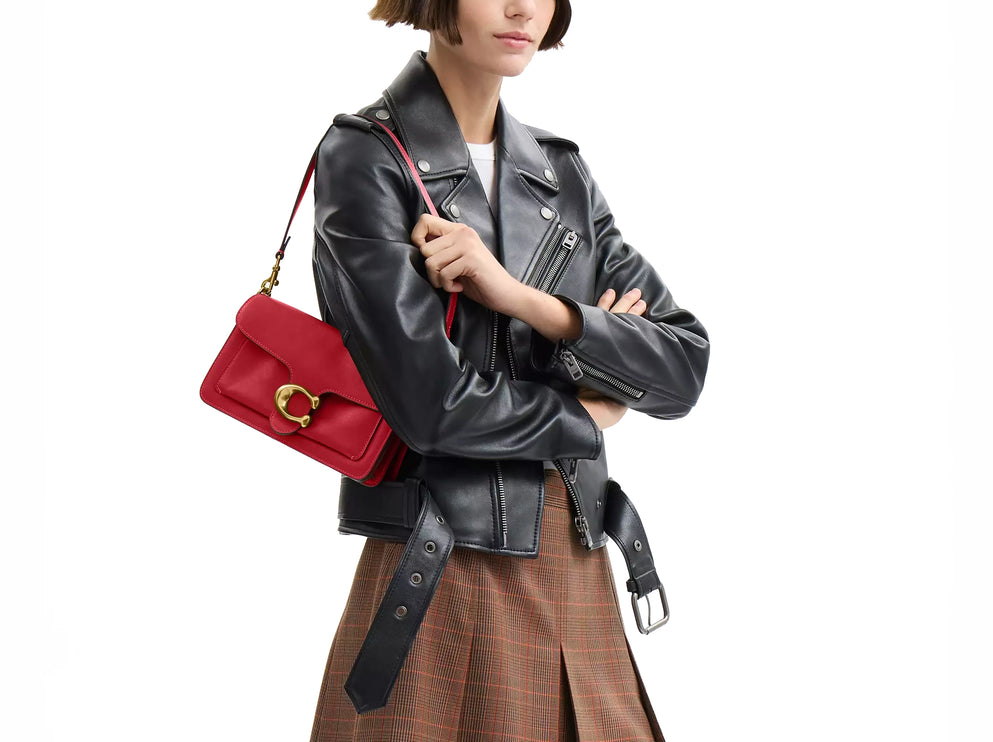 Coach Women's Tabby Shoulder Bag 26 Brass/Poppy