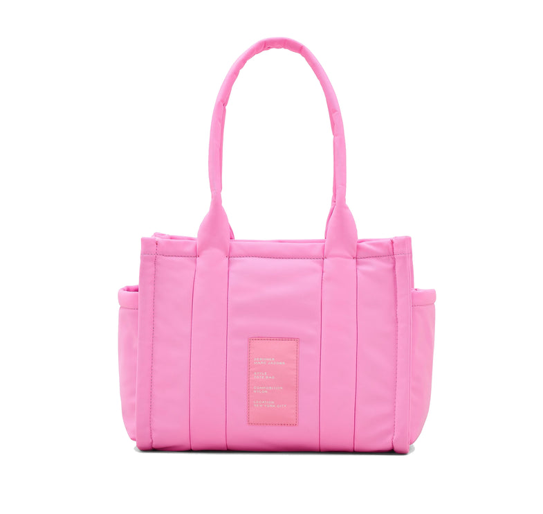 Marc Jacobs Women's The Puffy Nylon Medium Tote Bag Confetti Pink