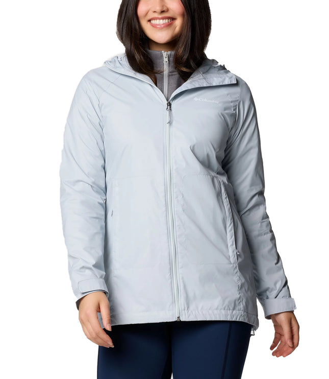 Columbia Women's Switchback II Lined Long Jacket Cirrus Grey