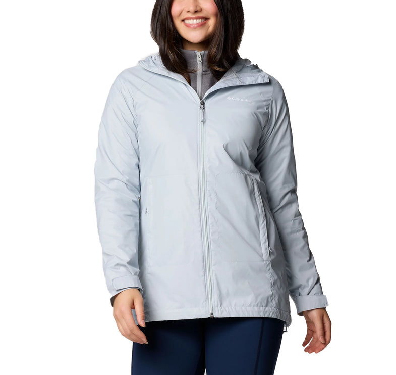 Columbia Women's Switchback II Lined Long Jacket Cirrus Grey