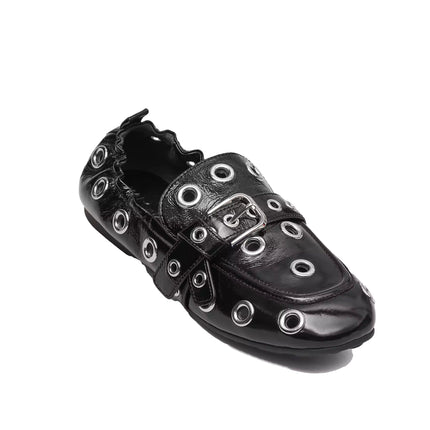 Marc Jacobs Women's The Grommet Jude Loafer Black
