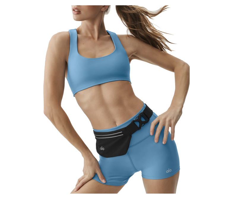 alo Women's Airlift Advantage Racerback Bra California Blue