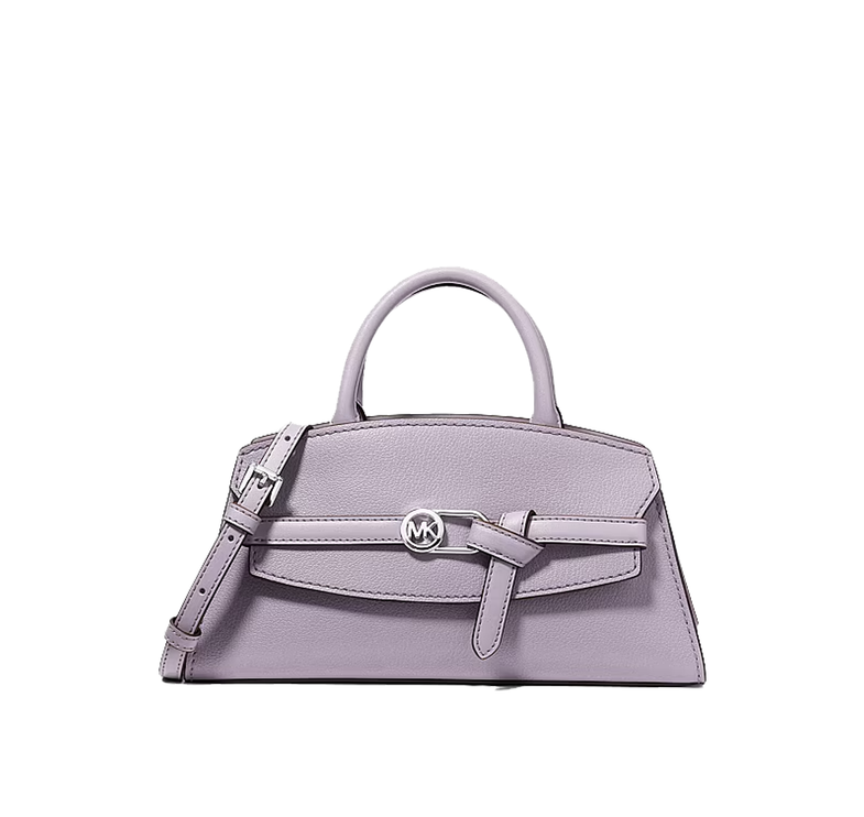 Michael Kors Women's Greta Small Leather Satchel Bag Lilac