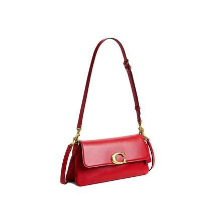 Coach Women's Jet Shoulder Bag Brass/Poppy