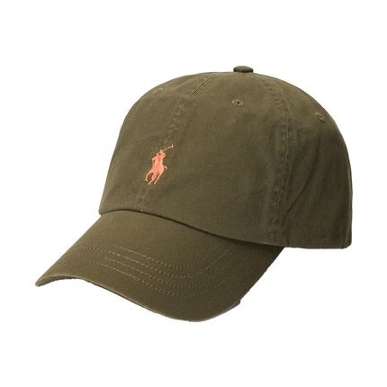 Polo Ralph Lauren Unisex The Iconic Cotton Chino Ball Cap Canopy Olive