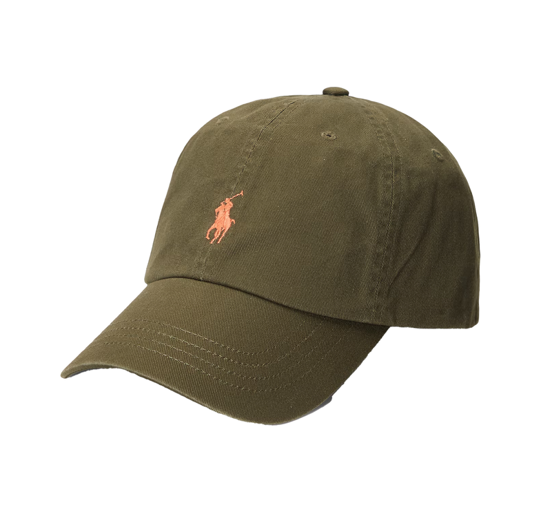 Polo Ralph Lauren Unisex The Iconic Cotton Chino Ball Cap Canopy Olive