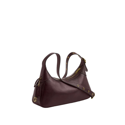 Coach Women's Ella Small Shoulder Bag Gold/Espresso