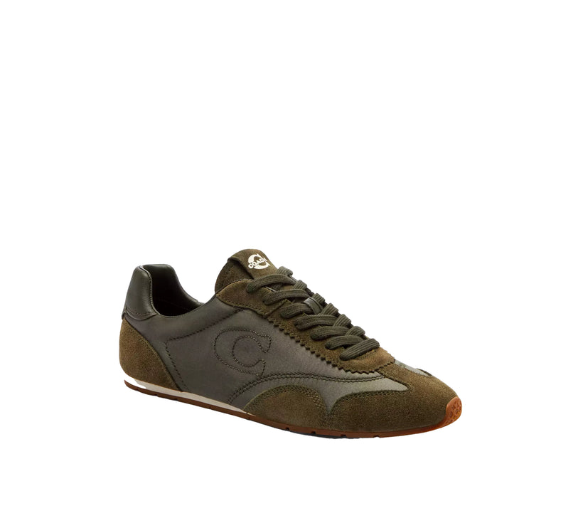 Coach Women's Flat Sneaker Olive