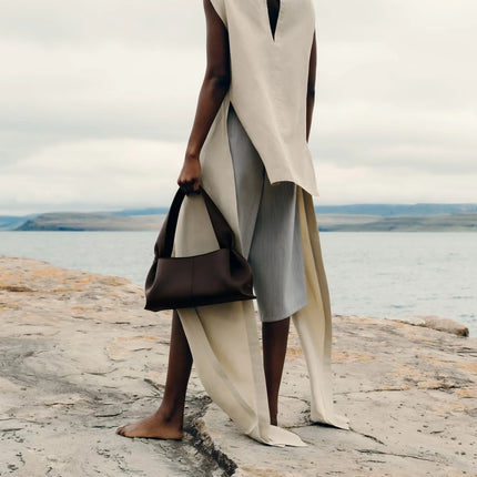Polène Women's Numéro Neuf East Edition Textured Ebony