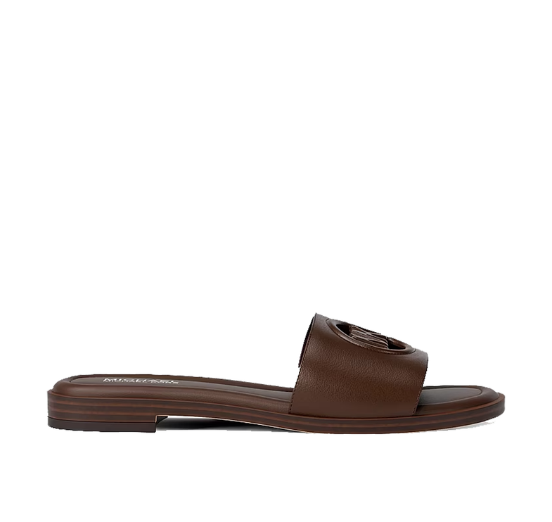 Michael Kors Women's Carissa Slide Sandal Nutmeg
