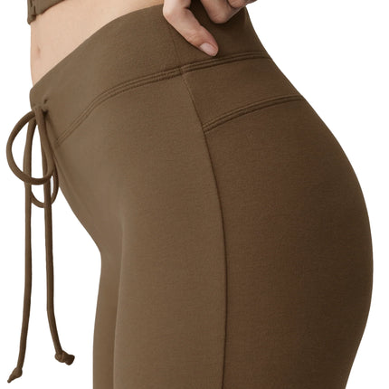 alo Women's Sway Bootcut Sweatpant Java Brown