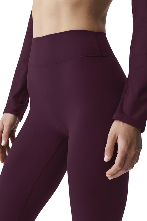 alo Women's ALO Softsculpt Define Legging Rich Bordeaux