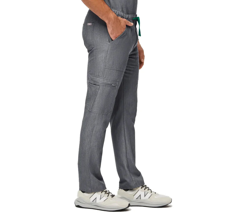 FIGS Men's Cairo Cargo Scrub Pants Graphite