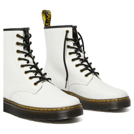 Dr. Martens Unisex Zavala Leather Boots White