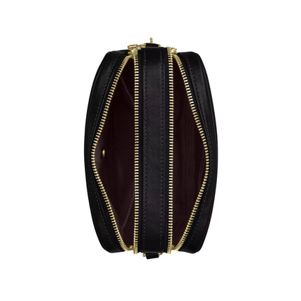 Coach Women's Mini Carey Crossbody Bag Gold/Black