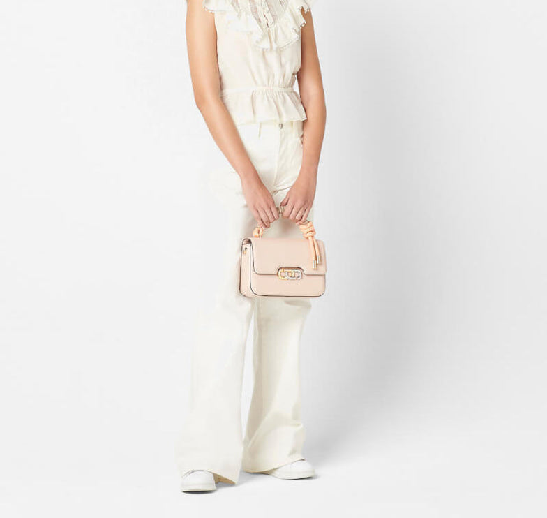 Marc Jacobs Women's The J Link Shoulder Bag Apricot Beige - Hemen Kargoda