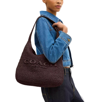 Coach Women's Brooklyn Shoulder Bag 34 Brass/Maple